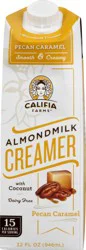 Califia Farms Almondmilk Pecan Caramel Creamer 32 oz