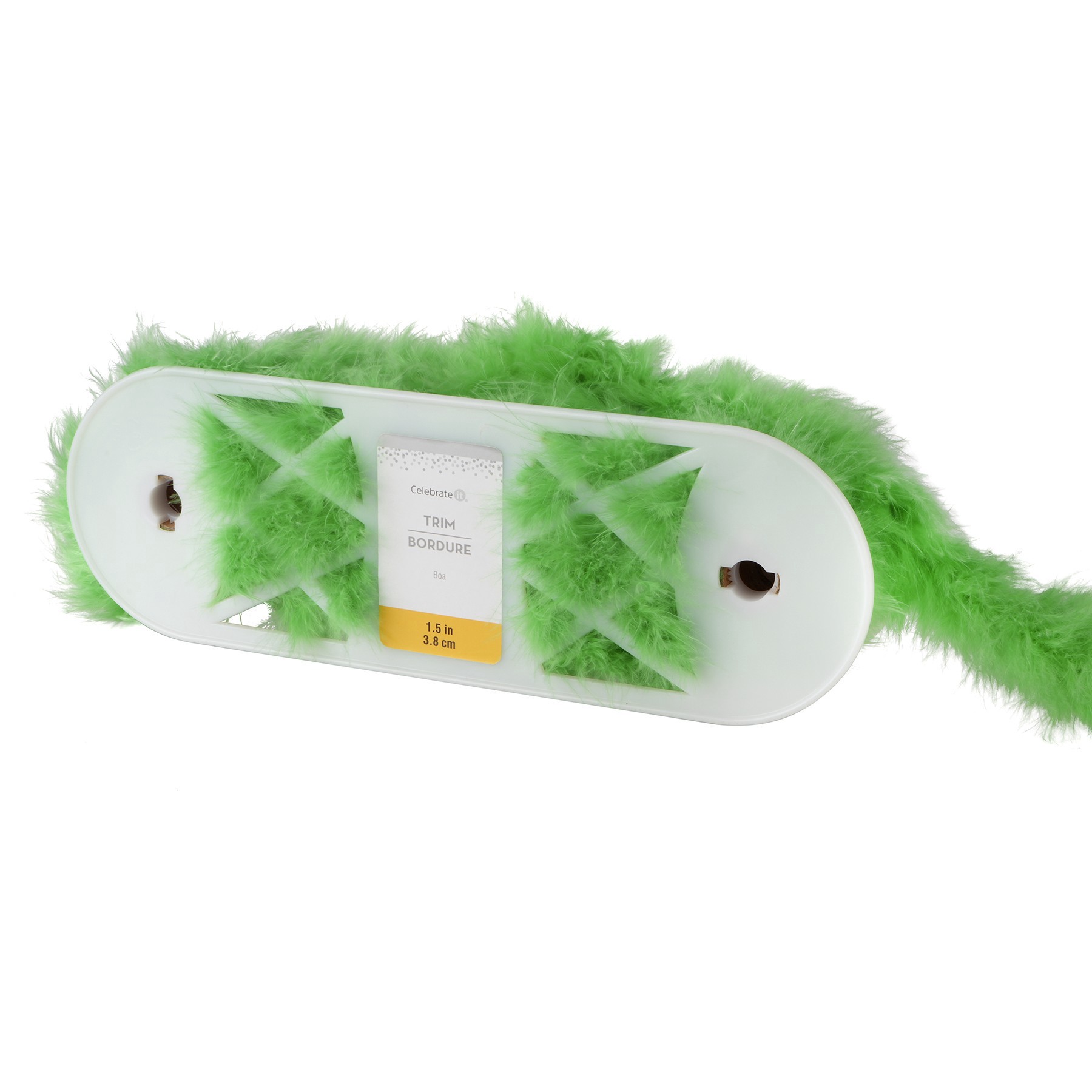 slide 2 of 3, 1 1/2" Feather Boa Trim By Celebrate It, 