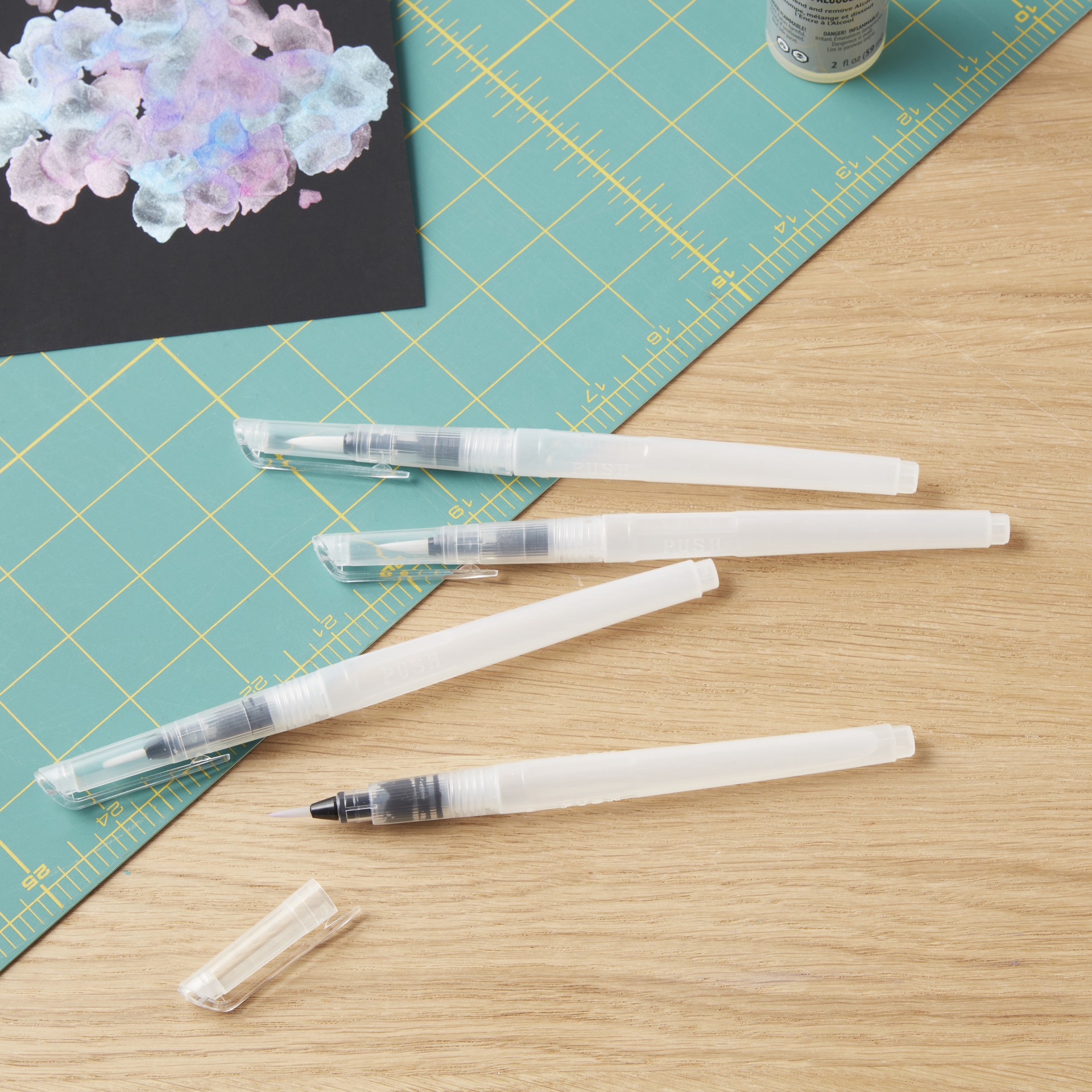 slide 5 of 5, Water Brush Pens By Recollections, 4ct., 4 ct