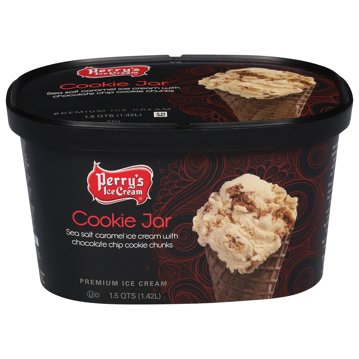 slide 3 of 4, Perry's Ice Cream Premium Cookie Jar Ice Cream 1.5 qt, 1.5 qt