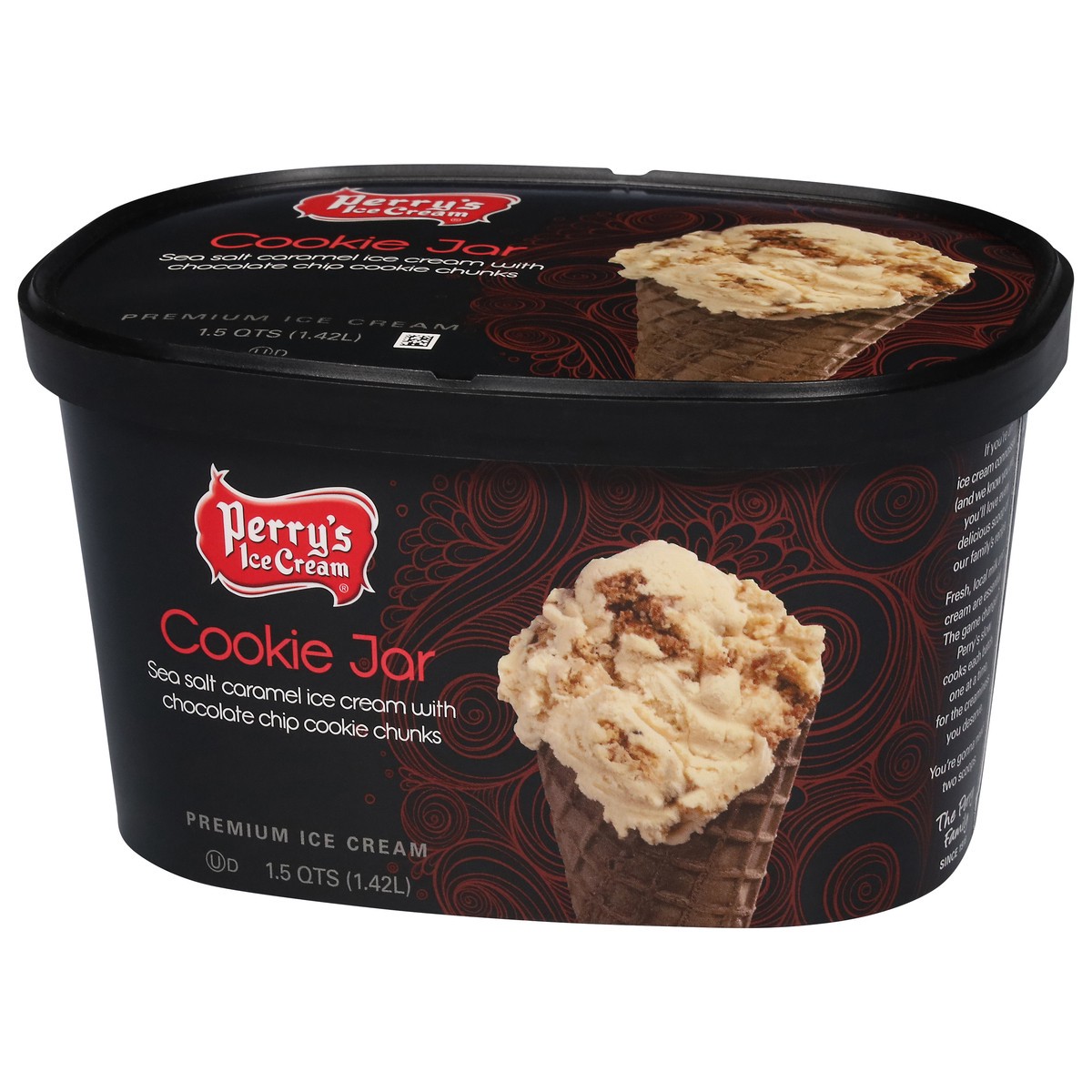slide 2 of 4, Perry's Ice Cream Premium Cookie Jar Ice Cream 1.5 qt, 1.5 qt