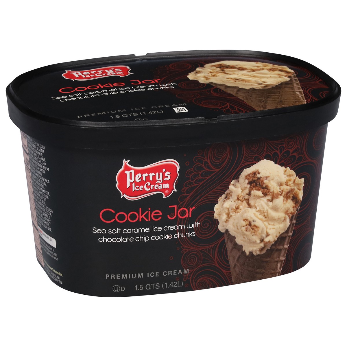 slide 4 of 4, Perry's Ice Cream Premium Cookie Jar Ice Cream 1.5 qt, 1.5 qt