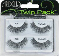 slide 1 of 1, Ardell Lashes, Black 105, Twin Pack, 2 ct