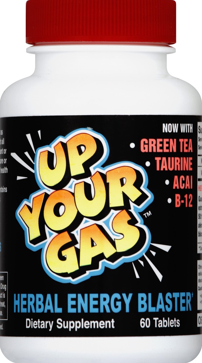 slide 2 of 2, Up Your Gas Herbal Energy Blaster 60 ea, 60 ct