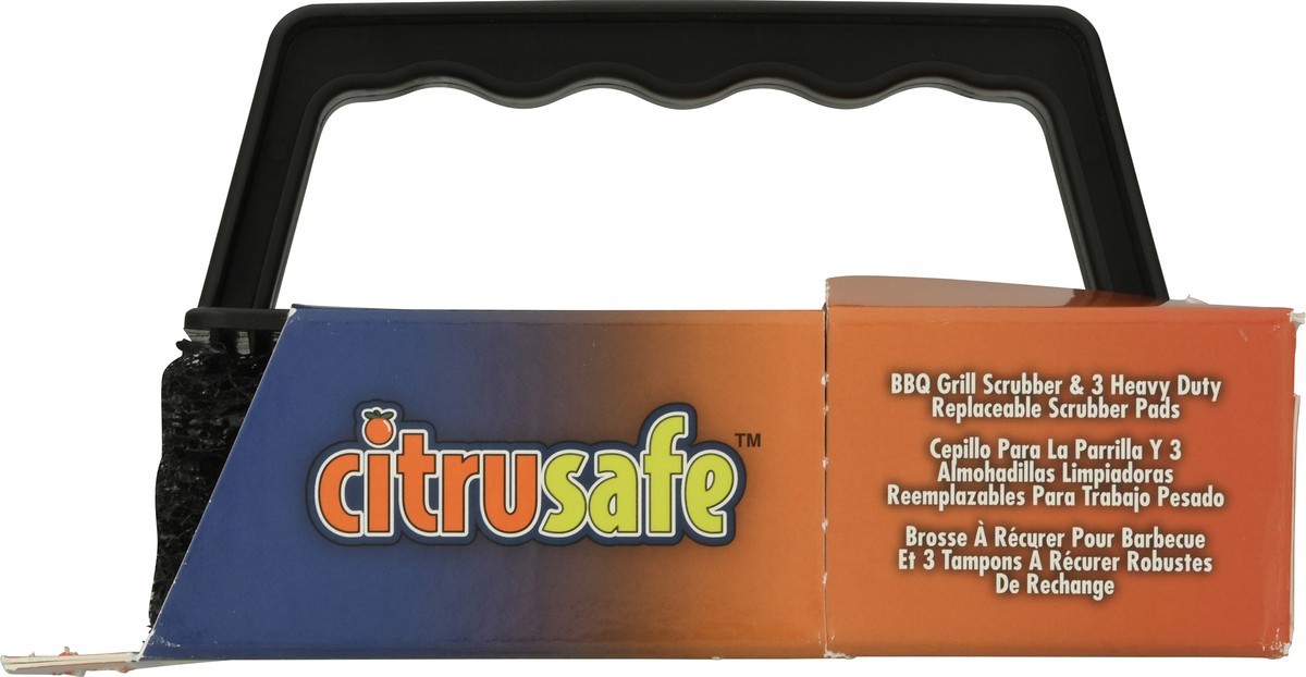 slide 1 of 8, Citrusafe Grill Scrubber & Scrubber Pads 1 ea, 1 ct