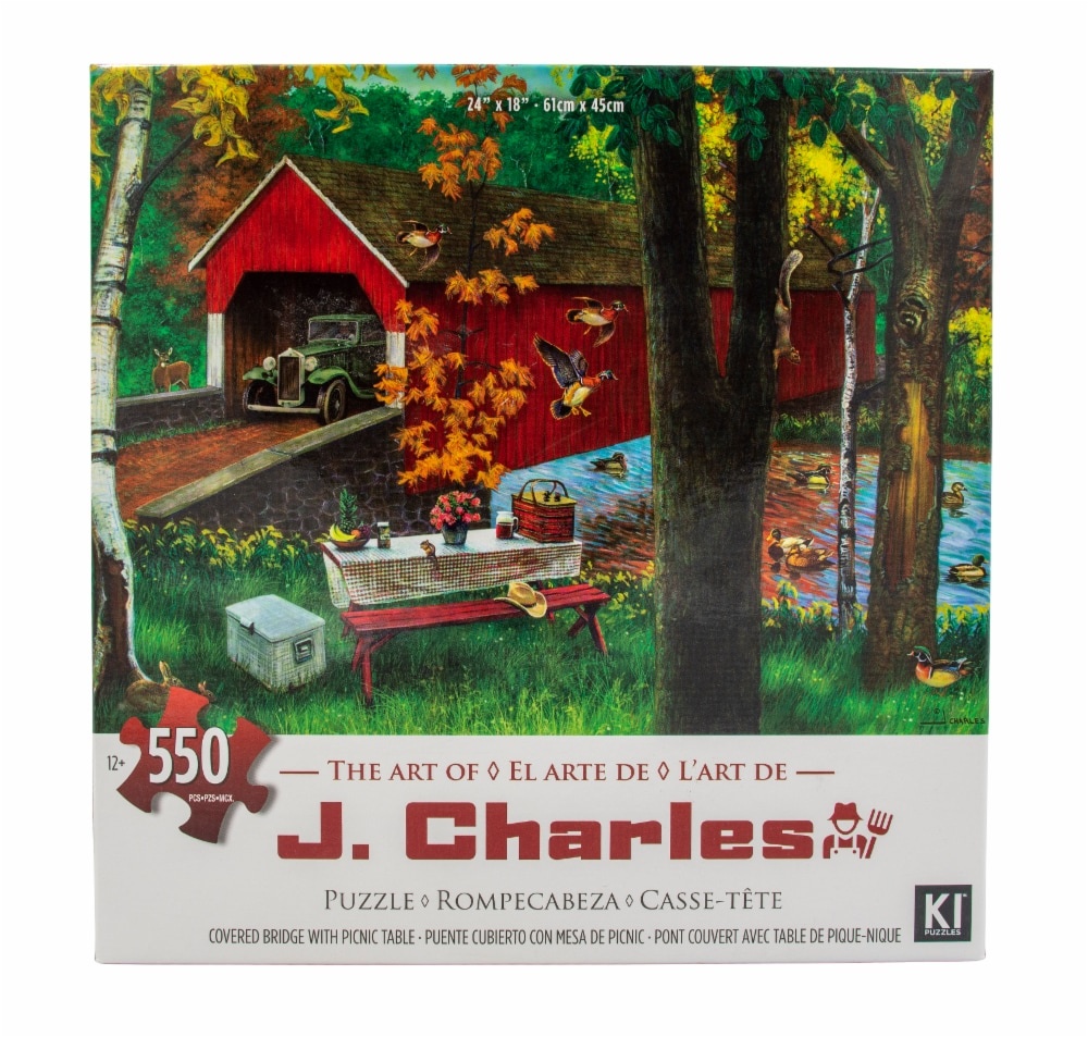 slide 1 of 1, James Paul Products The Art Of J Charles Puzzle, 550 ct