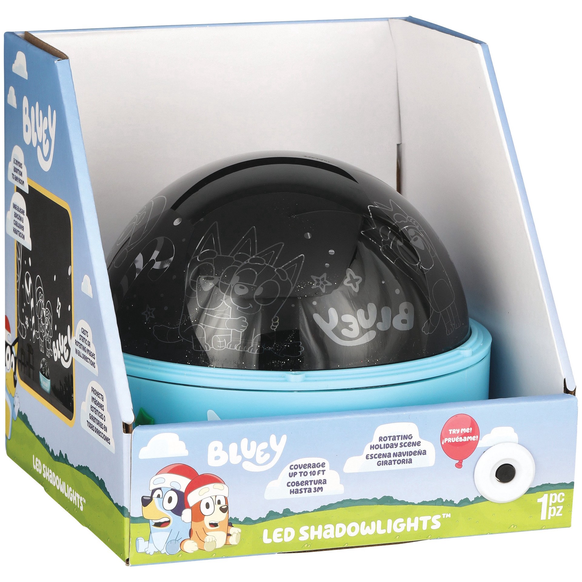 slide 1 of 1, Gemmy Bluey Christmas LED Shadow Lights, 1 ct