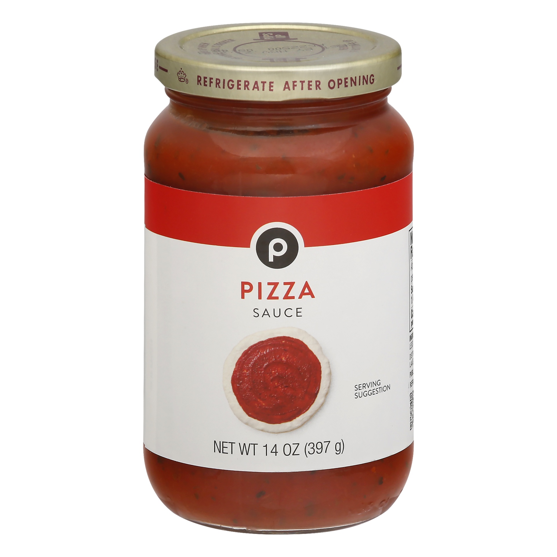 slide 1 of 1, Publix Pizza Sauce, 14 oz