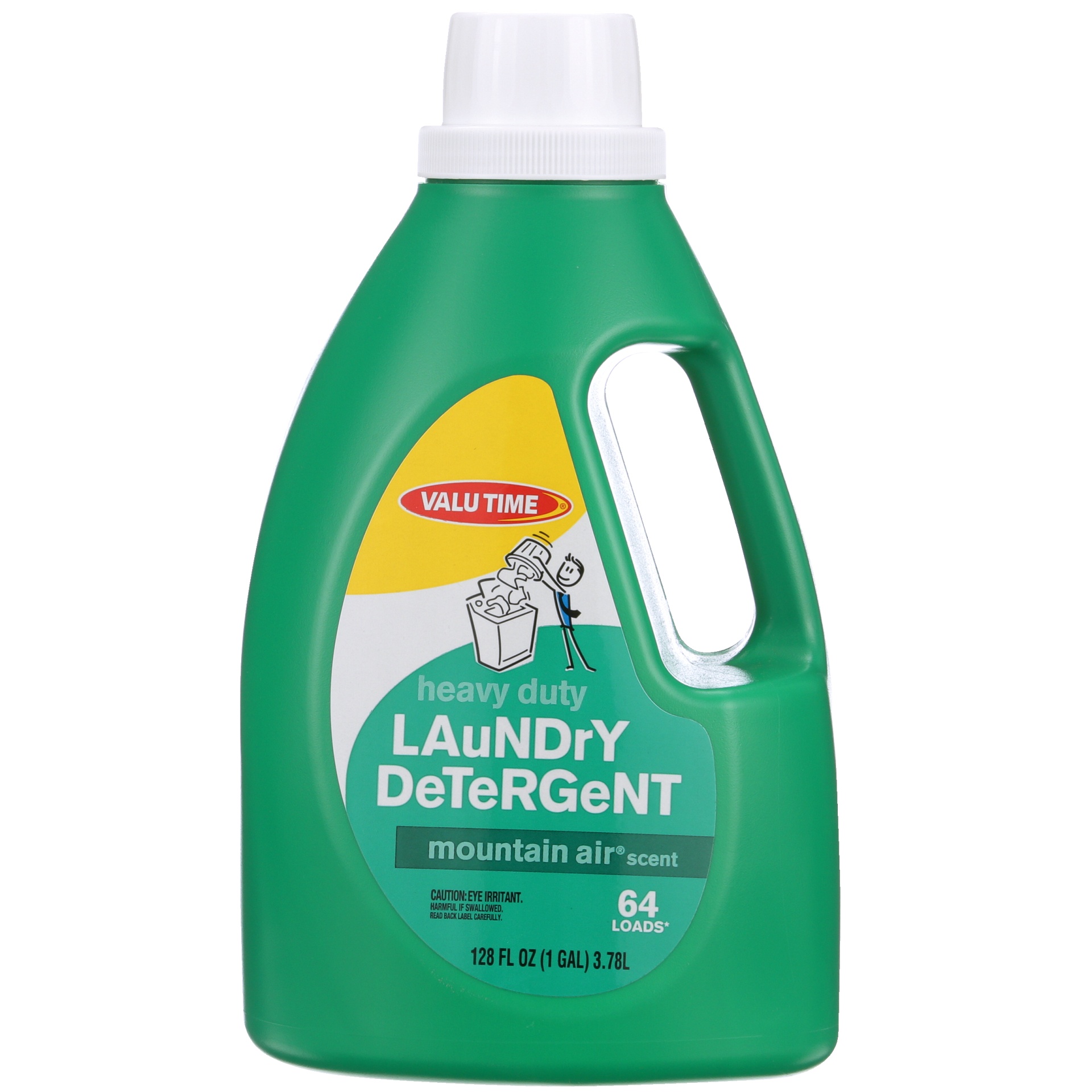 slide 1 of 1, Valu Time Mountain Air Laundry Detergent, 128 fl oz