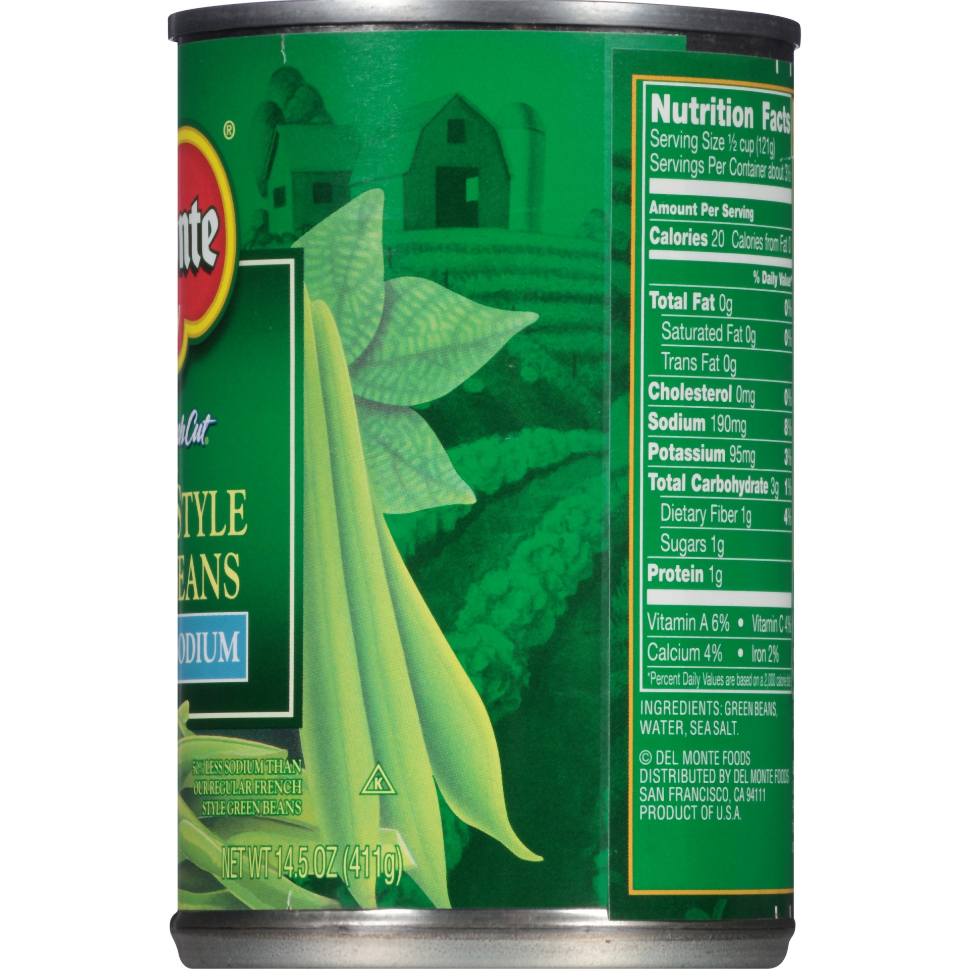 slide 3 of 6, Del Monte French Style Green Beans, 14.5 oz