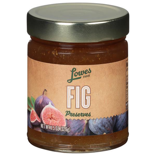 slide 1 of 1, Lowes Foods Fig Preserves, 11 oz
