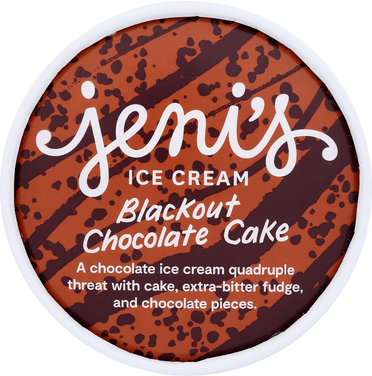 slide 5 of 12, Jeni's Blackout Chocolate Cake Ice Cream 1 pt, 1 pint