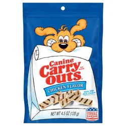 Canine Carry Outs Chicken Flavor Dog Treats