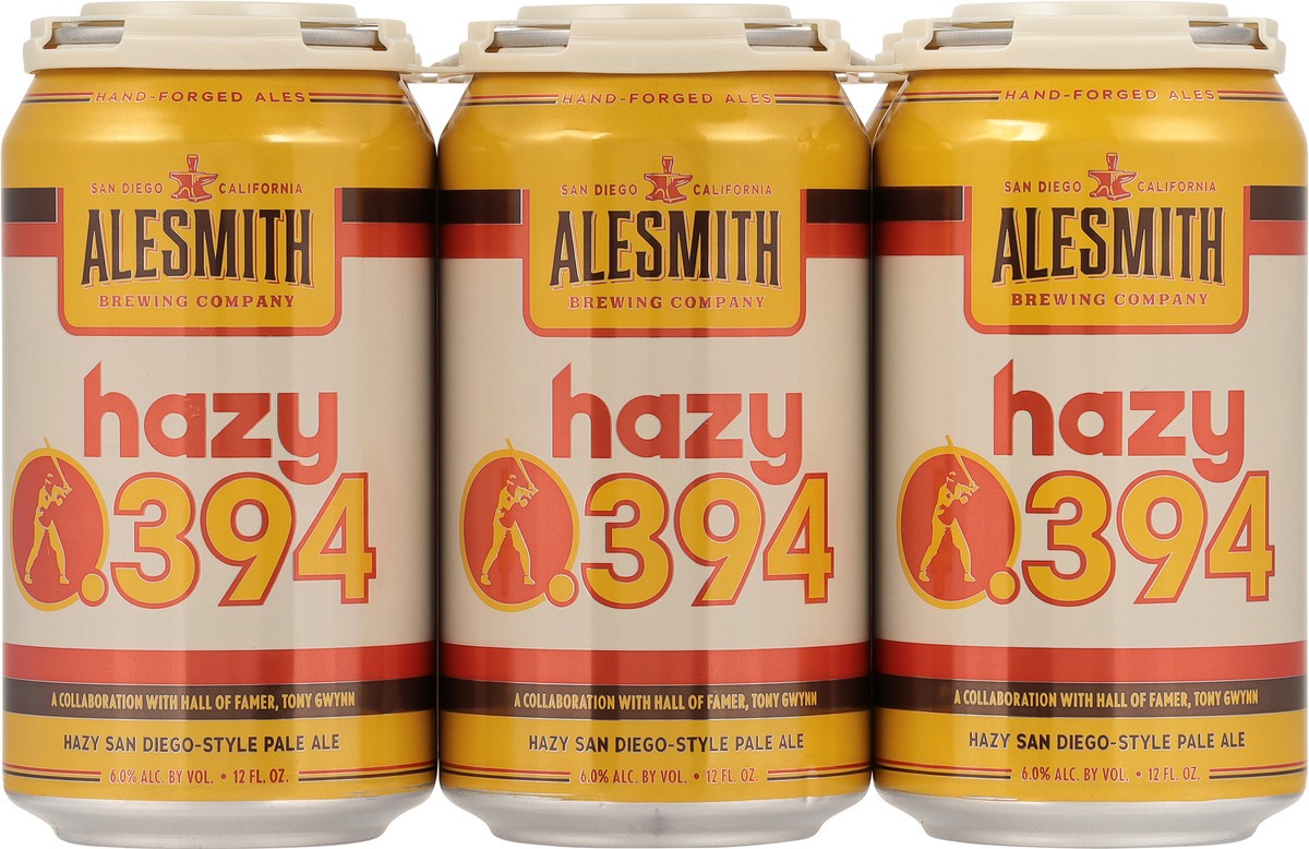 slide 5 of 9, AleSmith Brewing Company Ale Smith.394 Hazy Pale Ale, 12 fl oz