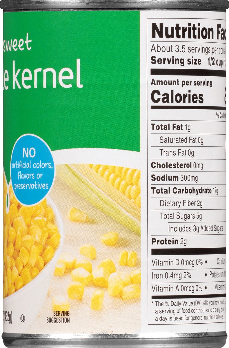 slide 10 of 12, Food Club Whole Kernel Golden Sweet Corn 15.25 oz Can, 15.25 oz