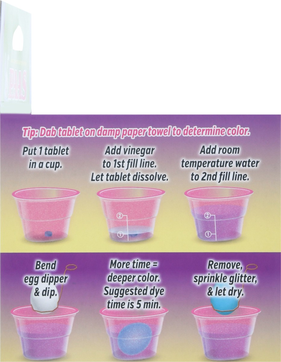 slide 3 of 9, PAAS Glitter Color Cups Egg Decorating Kit 1 ea, 1 ct