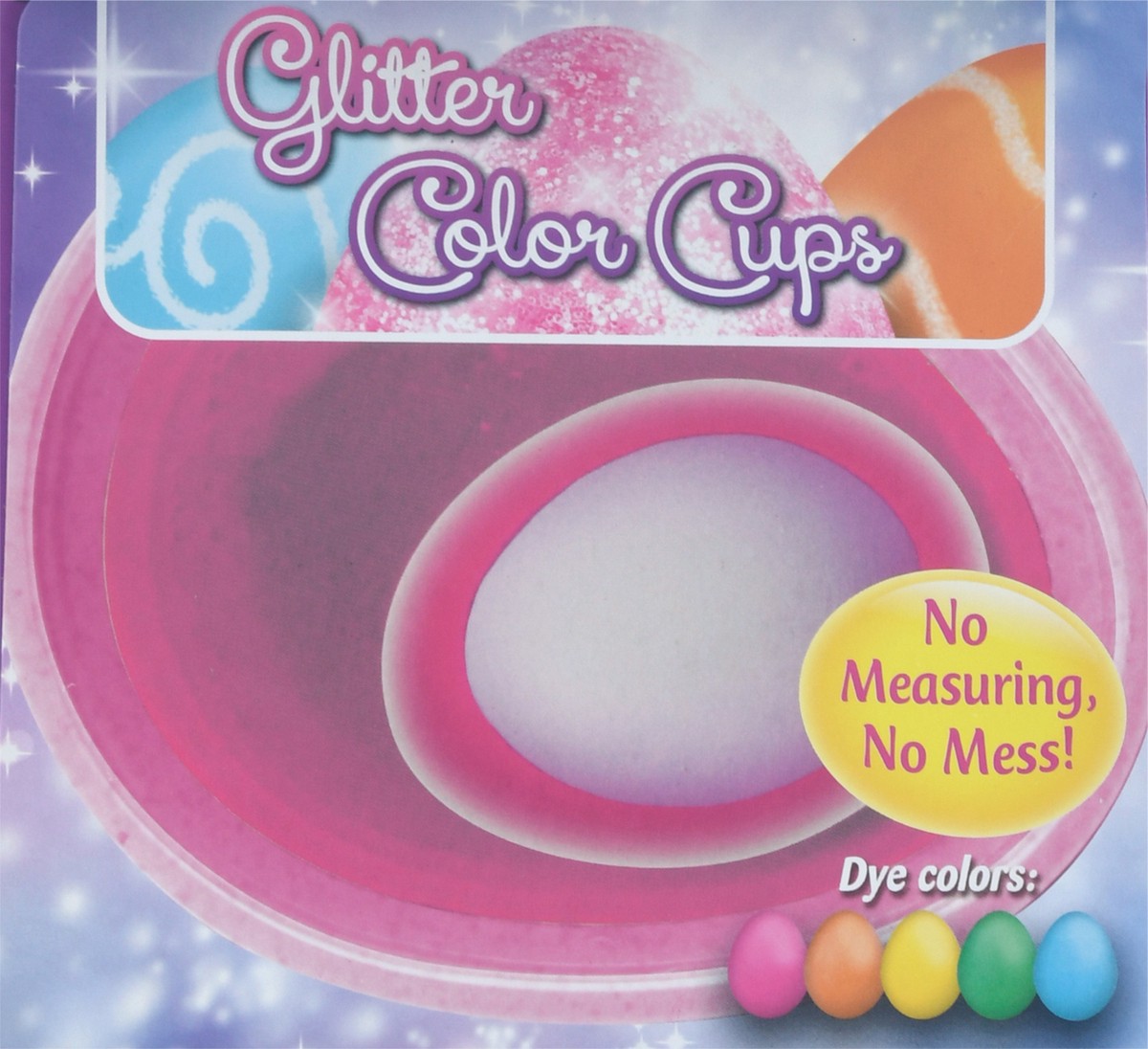 slide 8 of 9, PAAS Glitter Color Cups Egg Decorating Kit 1 ea, 1 ct