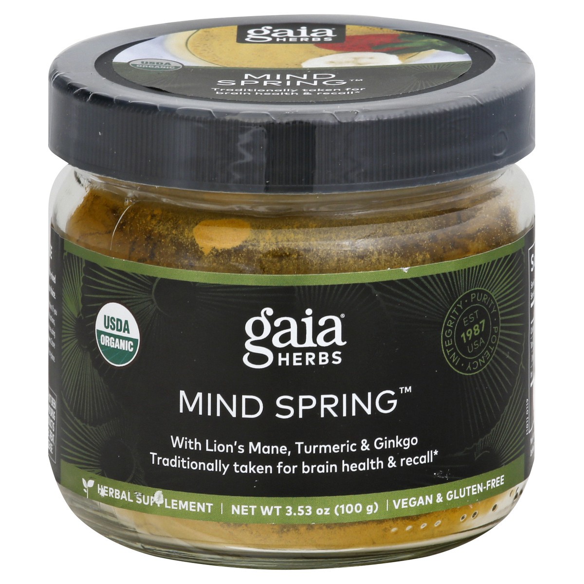 slide 8 of 8, Gaia Herbs Mind Spring 3.53 oz, 3.53 oz