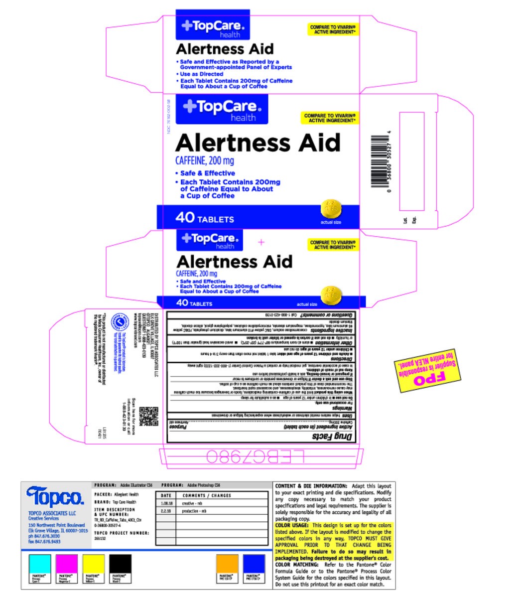 slide 9 of 15, TopCare Health 200 mg Alertness Aid 40 Tablets, 40 ct