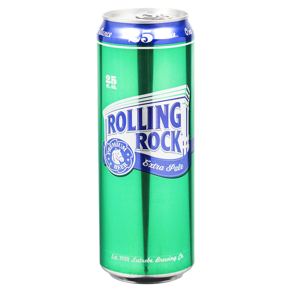 slide 1 of 1, Rolling Rock Beer, Premium, Extra Pale, 24 oz