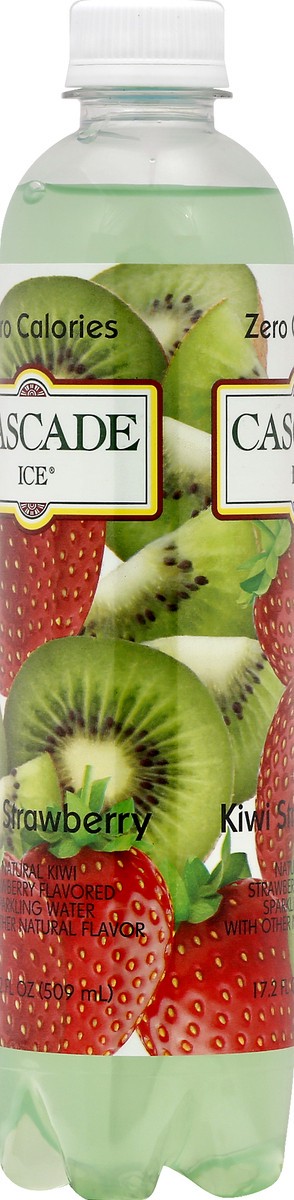 slide 6 of 10, Cascade Ice Sparkling Water Kiwi Strawberry - 17.2 fl oz, 17.2 oz