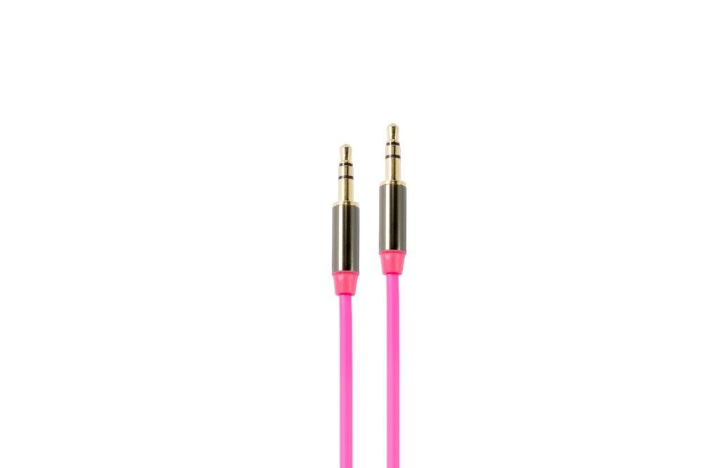 slide 1 of 1, Cellcandy 3.5Mm Auc Cable - Pink, 1 ct