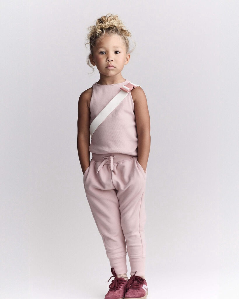 slide 5 of 6, Otteravenue Toddler Girl Ribbed Tank Top - Pink Light Pink 3T, 1 ct