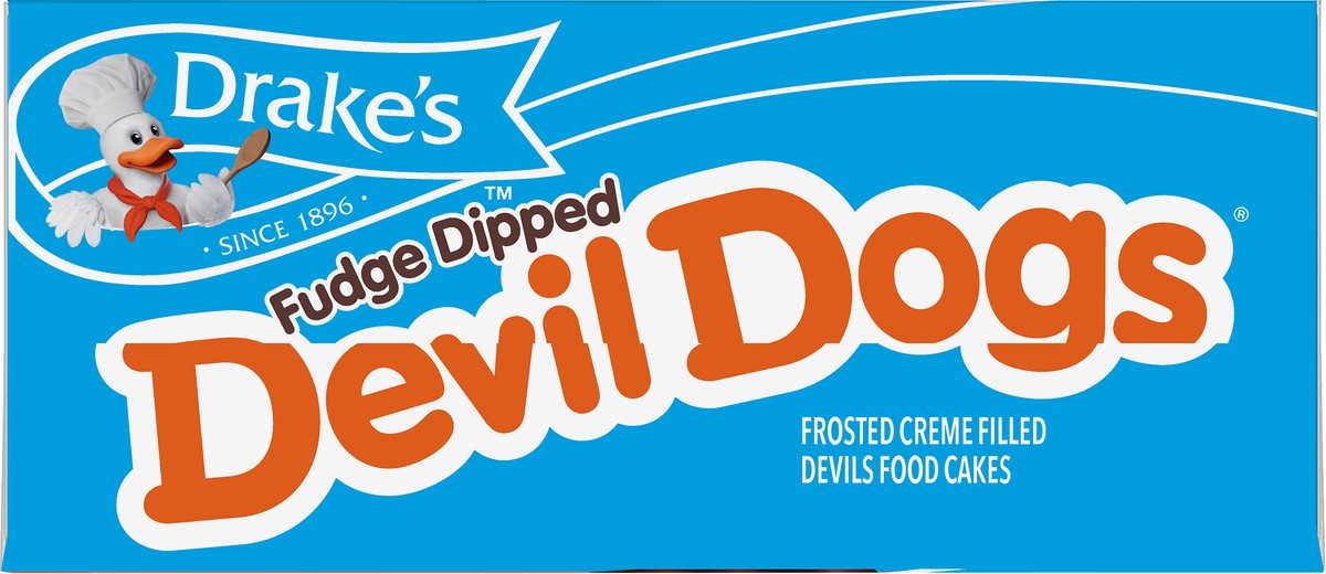 slide 9 of 9, Drake's Fudge Dipped Devil Dogs, 18.32 oz