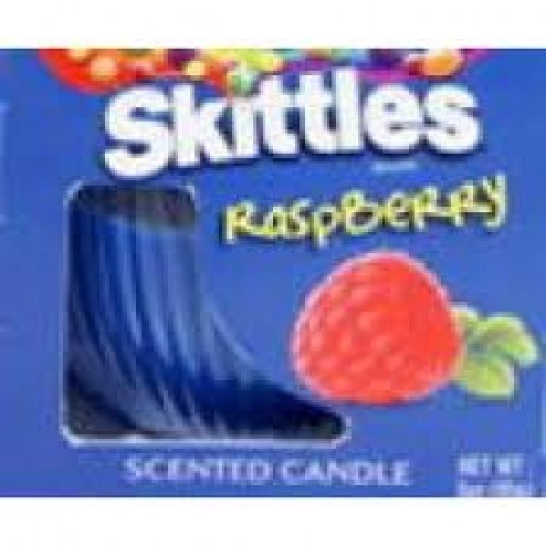 slide 1 of 1, Skittles Candle Raspberry, 3 oz