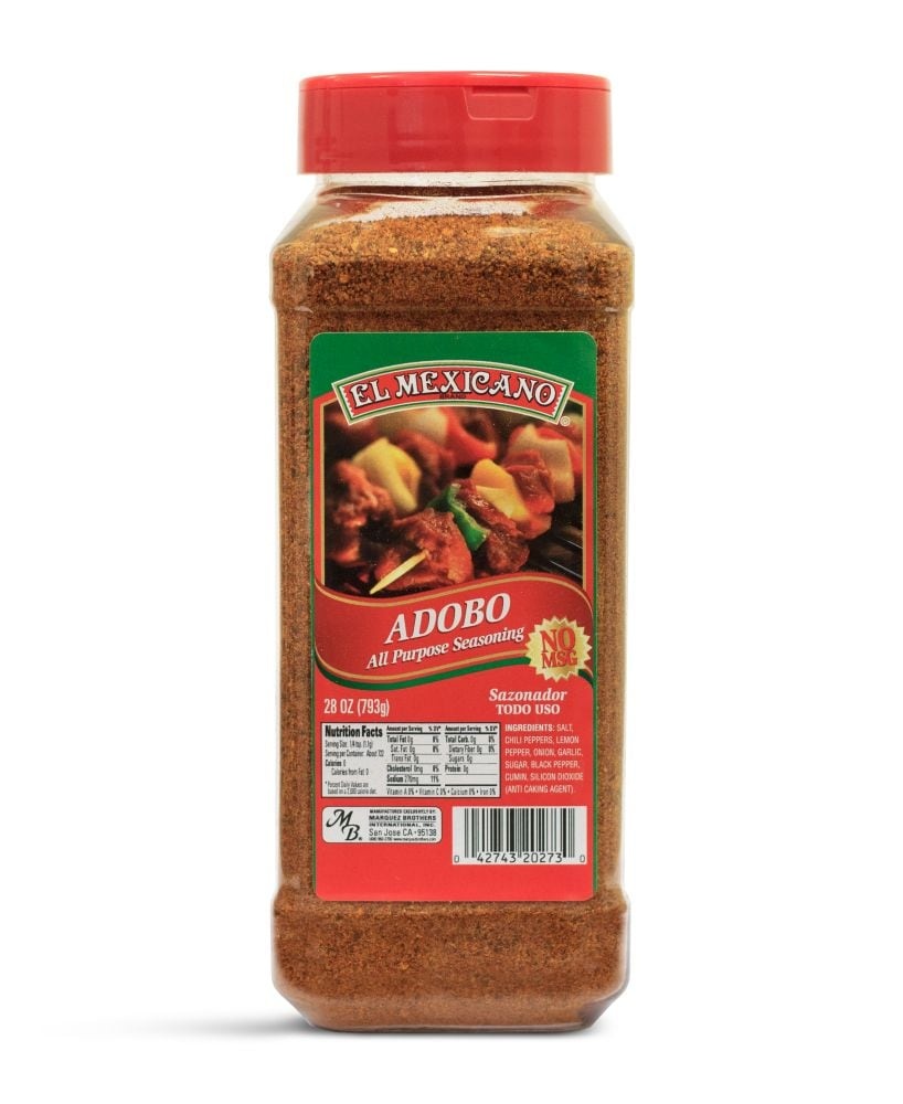 slide 1 of 1, El Mexicano Adobo Seasoning Mix, 28 oz