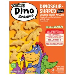 Yummy Dinosaur-Shaped Chicken Breast Nuggets, 56 oz