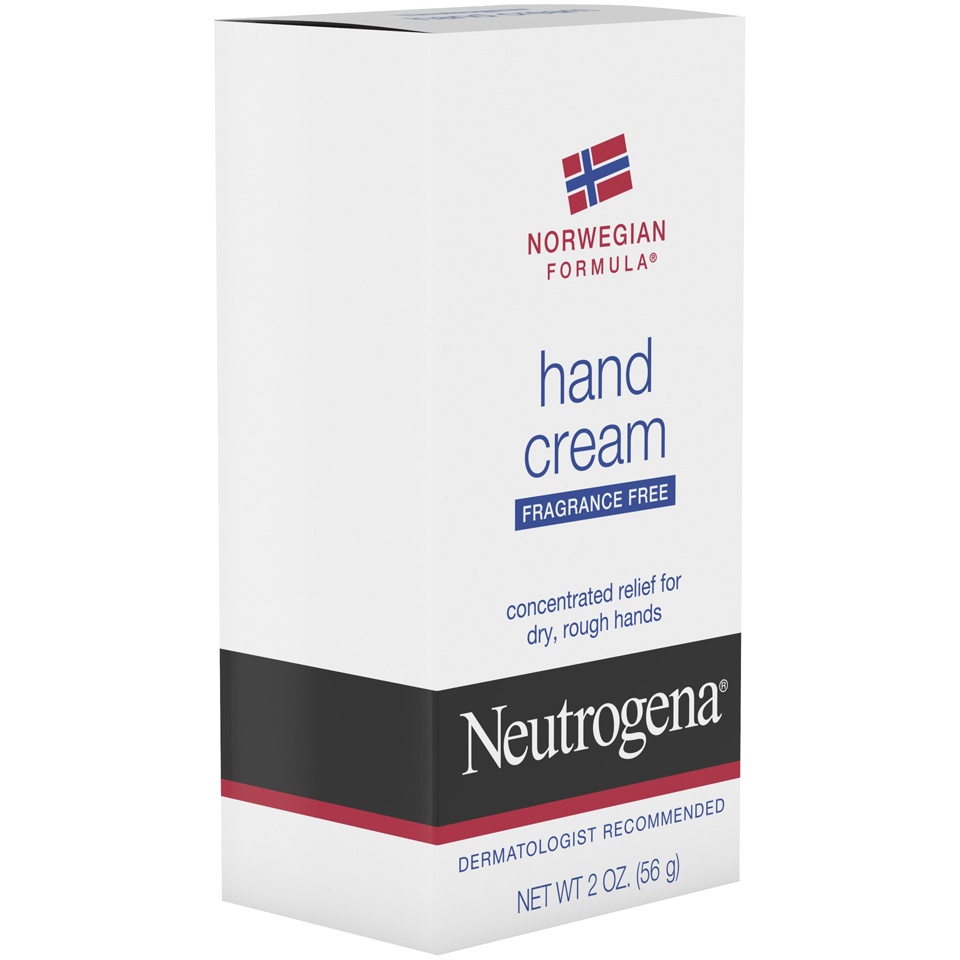 slide 2 of 6, Neutrogena Norwegian Formula Moisturizing Hand Cream Formulated with Glycerin for Dry, Rough Hands, Fragrance-Free Intensive Hand Lotion, 2 oz