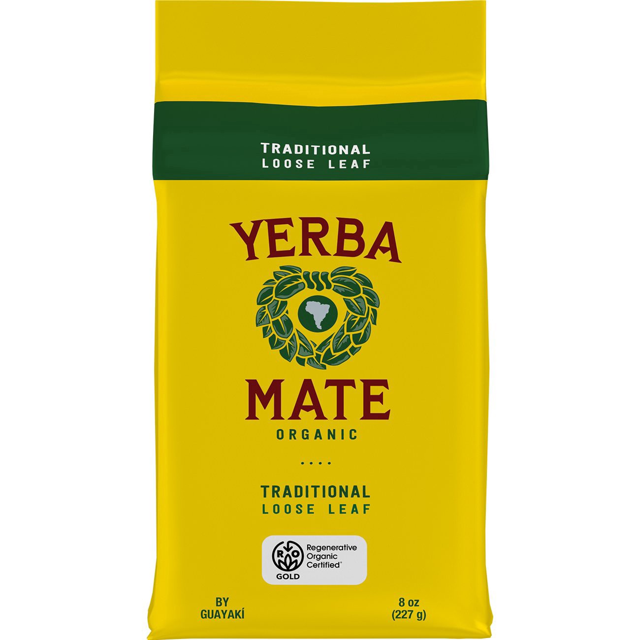 slide 1 of 1, Yerba Madre Organic Traditional Air Dried Loose Leaf Yerba Mate 8 oz, 8 oz