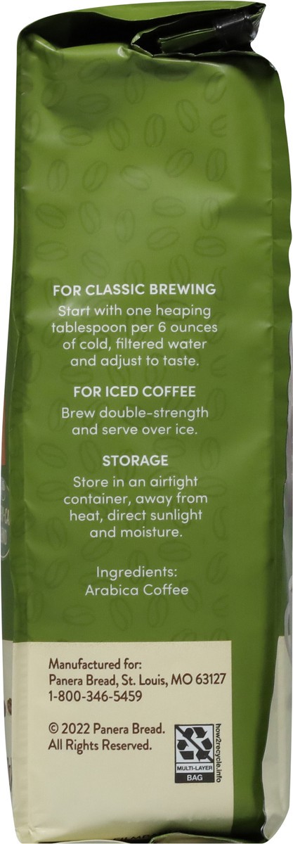 slide 9 of 9, Panera Bread Light Roast Ground Coffee 12 oz, 12 oz