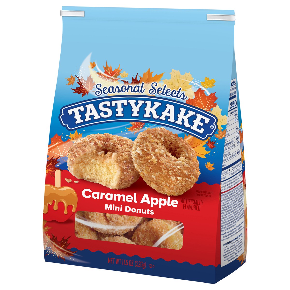 slide 8 of 14, Tastykake Caramel Apple Bag Donuts, 11.5 oz