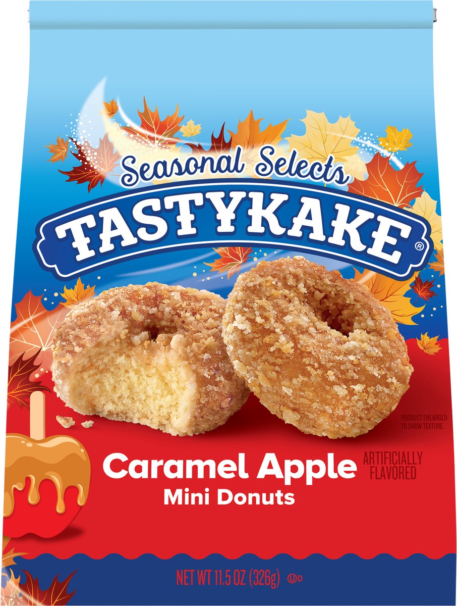 slide 3 of 14, Tastykake Caramel Apple Bag Donuts, 11.5 oz