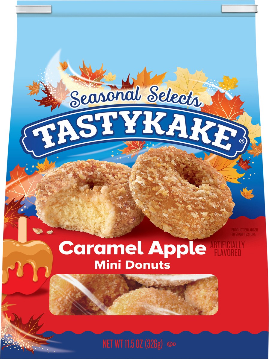 slide 5 of 14, Tastykake Caramel Apple Bag Donuts, 11.5 oz