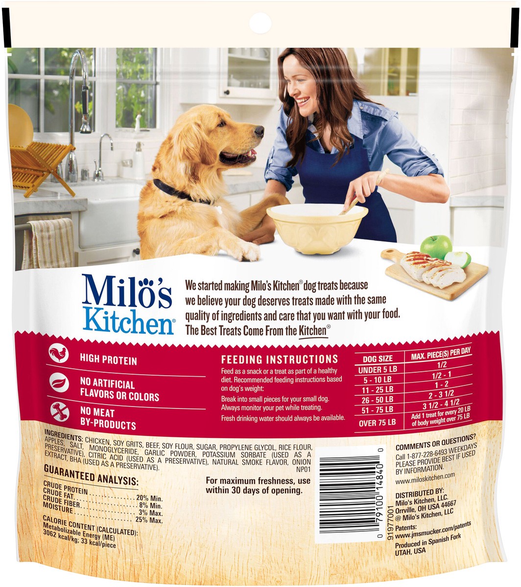 slide 8 of 8, Milo's Kitchen Dog Treat, 10 oz