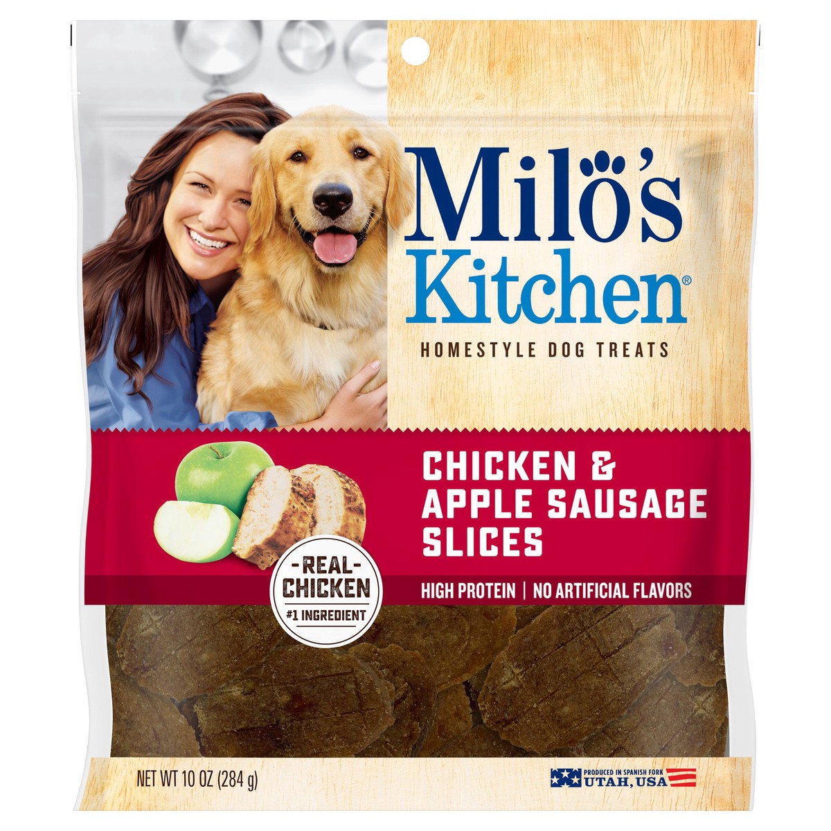 slide 1 of 8, Milo's Kitchen Dog Treat, 10 oz