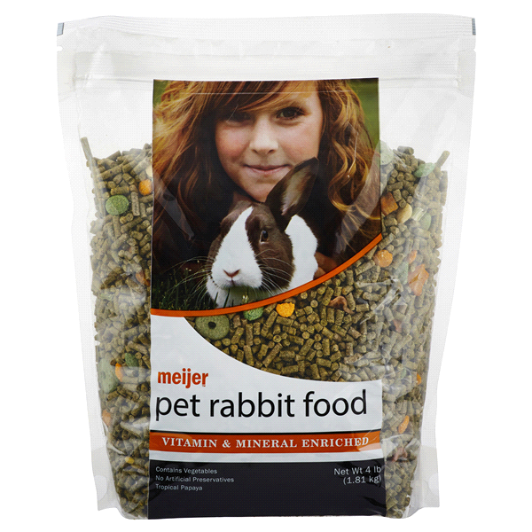 slide 1 of 1, Meijer Pet Rabbit Food, 4 lb