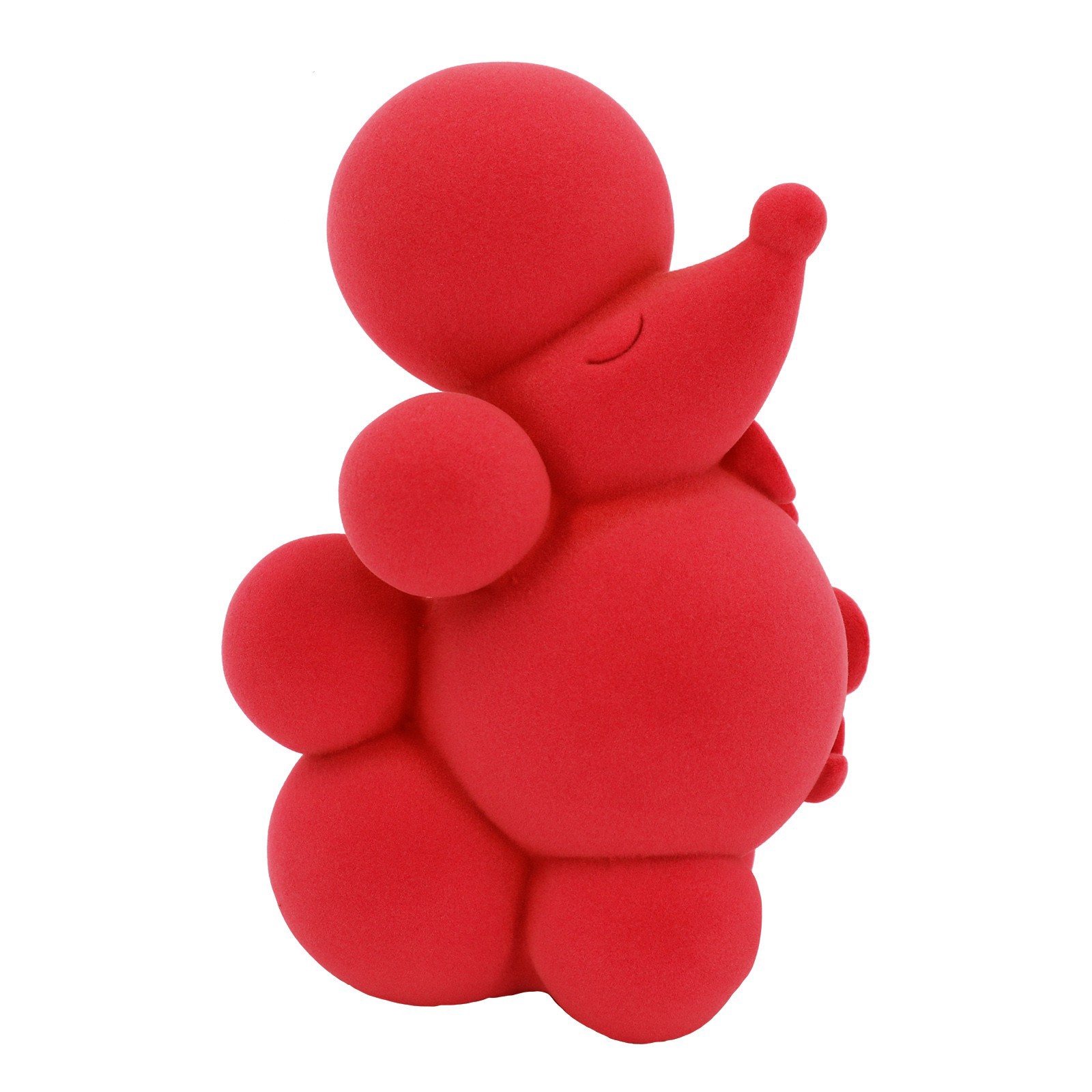 slide 4 of 5, 7" Flocked Poodle Tabletop Decor By Ashland, 7 in