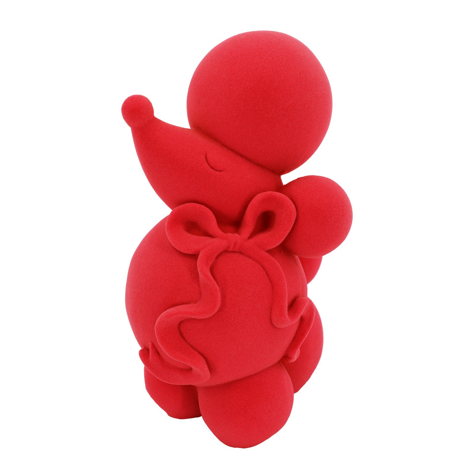 slide 5 of 5, 7" Flocked Poodle Tabletop Decor By Ashland, 7 in