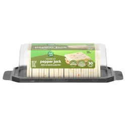 Food Club Cracker Cut Pepper Jack Cheese 30 ea