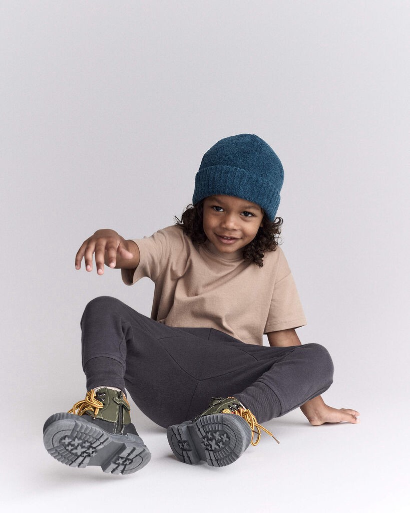 slide 2 of 7, Otteravenue Toddler Beanie - Deep Teal Deep Teal 5T-6, 1 ct
