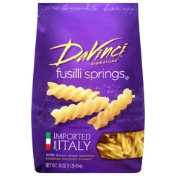 Davinci Fusilli Springs Pasta