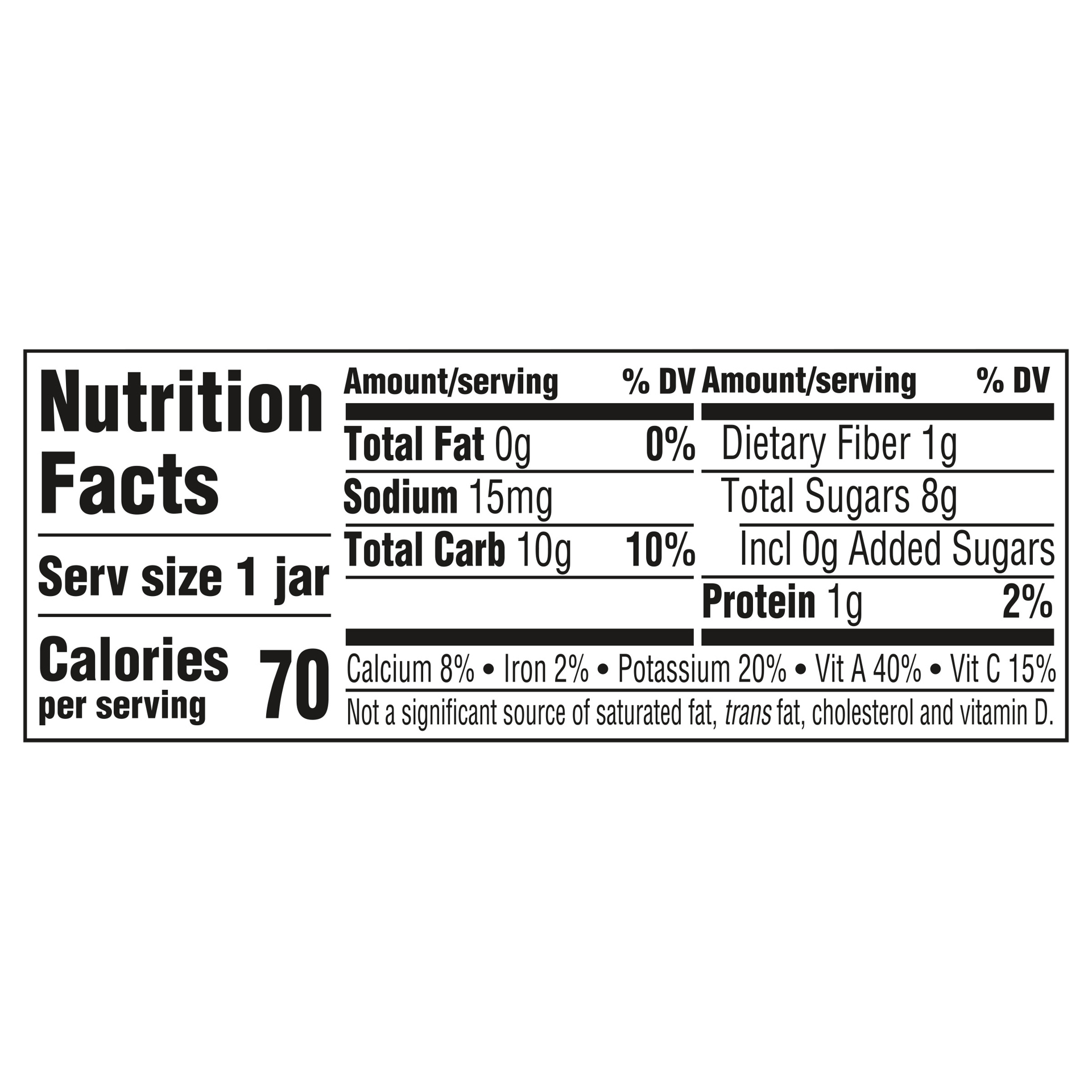 slide 2 of 2, Gerber Natural for Baby 1st Foods Sweet Potato 4 OZ Jar, 4 oz