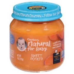 Gerber 1st Foods Infant Puree Sweet Potato Jar - 4 oz