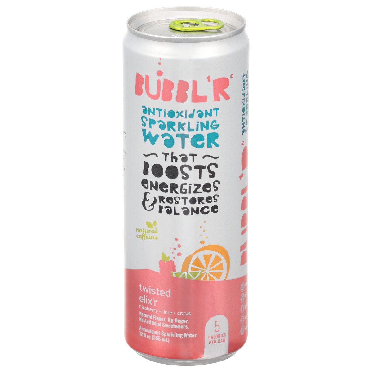 slide 4 of 13, BUBBL'R Twisted Elix'r Antioxidant Sparkling Water - 12 oz, 12 oz