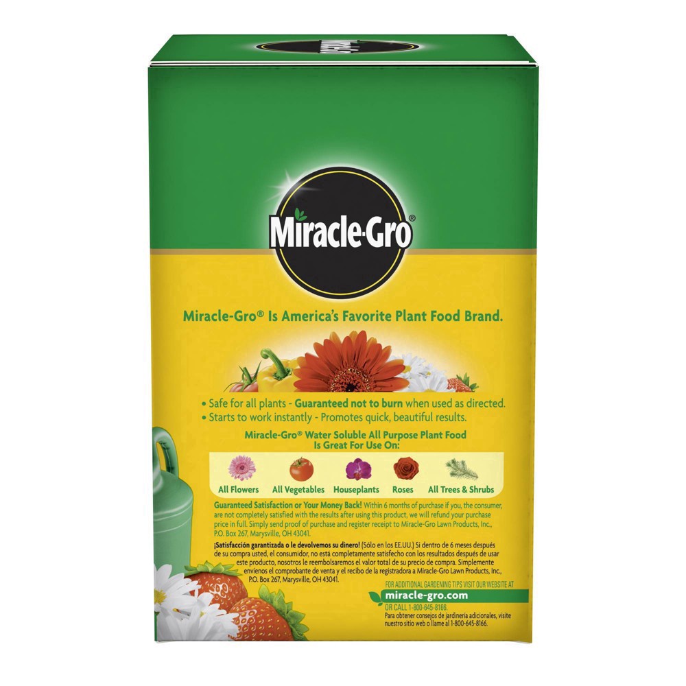 slide 16 of 50, Miracle-Gro Water Soluble All Purpose Plant Food 1.5lb, 1.5 lb