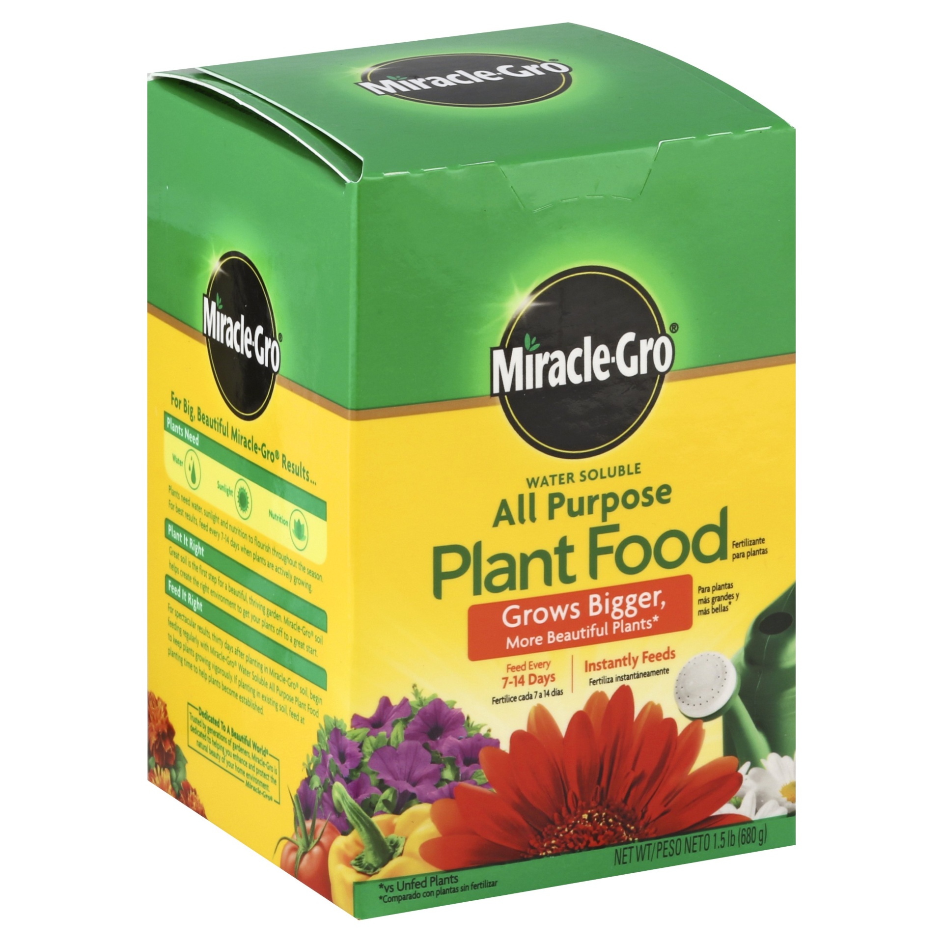 Miracle-Gro Water Soluble All Purpose Plant Food 1.5 lb | Shipt